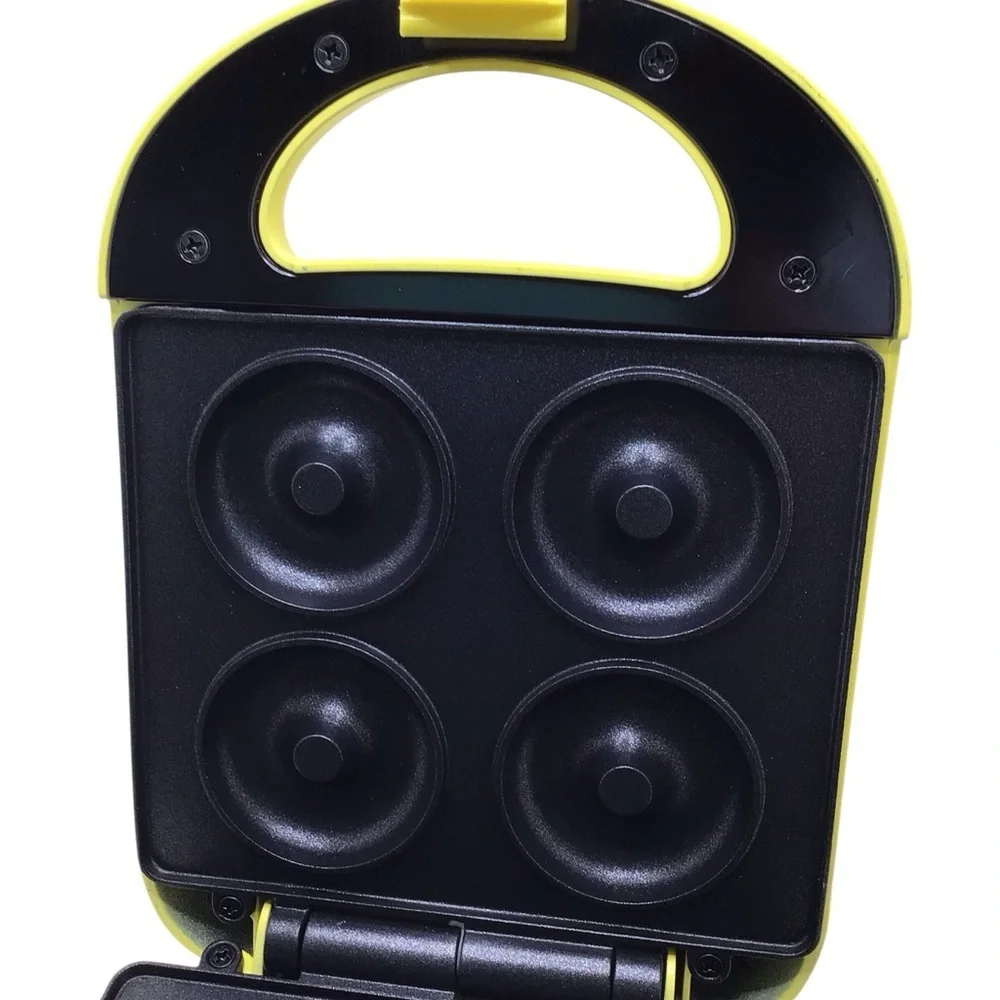Babycakes Mini's Nonstick Coated Donut Maker #DNM-30 [Yellow] *NEW NO BOX